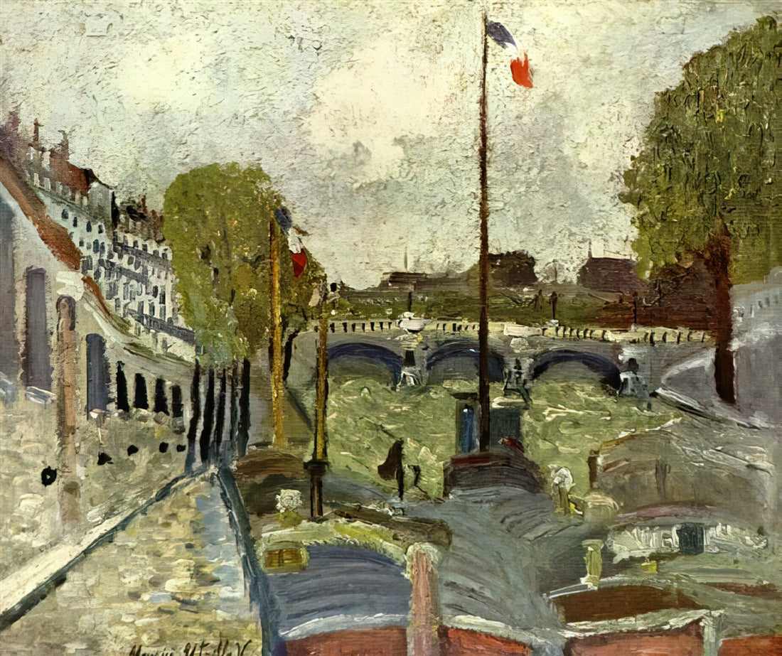 Utrillo Lithographs: Collecting the Poetic Streets of Montmartre - NINE by Maurice Utrillo