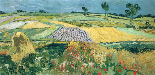 Van Gogh Canvas Painting: A Guide to His Masterpieces, Technique, and Legacy - Wheatfields by Vincent van Gogh