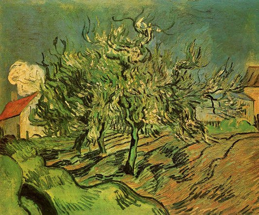 Van Gogh Lithograph: The Rarity, History, and Collectibility of the Artist's Printmaking - Landscape with Three Trees and a House by Vincent van Gogh