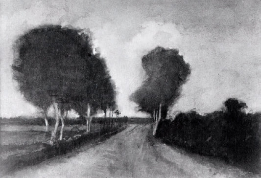 Van Gogh Prints and Posters: A Curator's Guide to Collecting Museum-Quality Reproductions - Country Lane with Trees by Vincent van Gogh