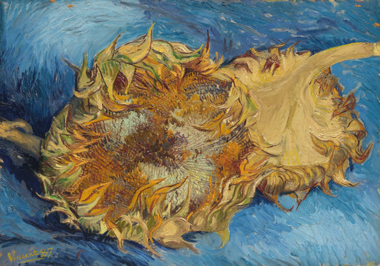 Van Gogh at the Met Museum: A Curator's Guide to the Collection and Prints - Still Life with Two Sunflowers by Vincent van Gogh