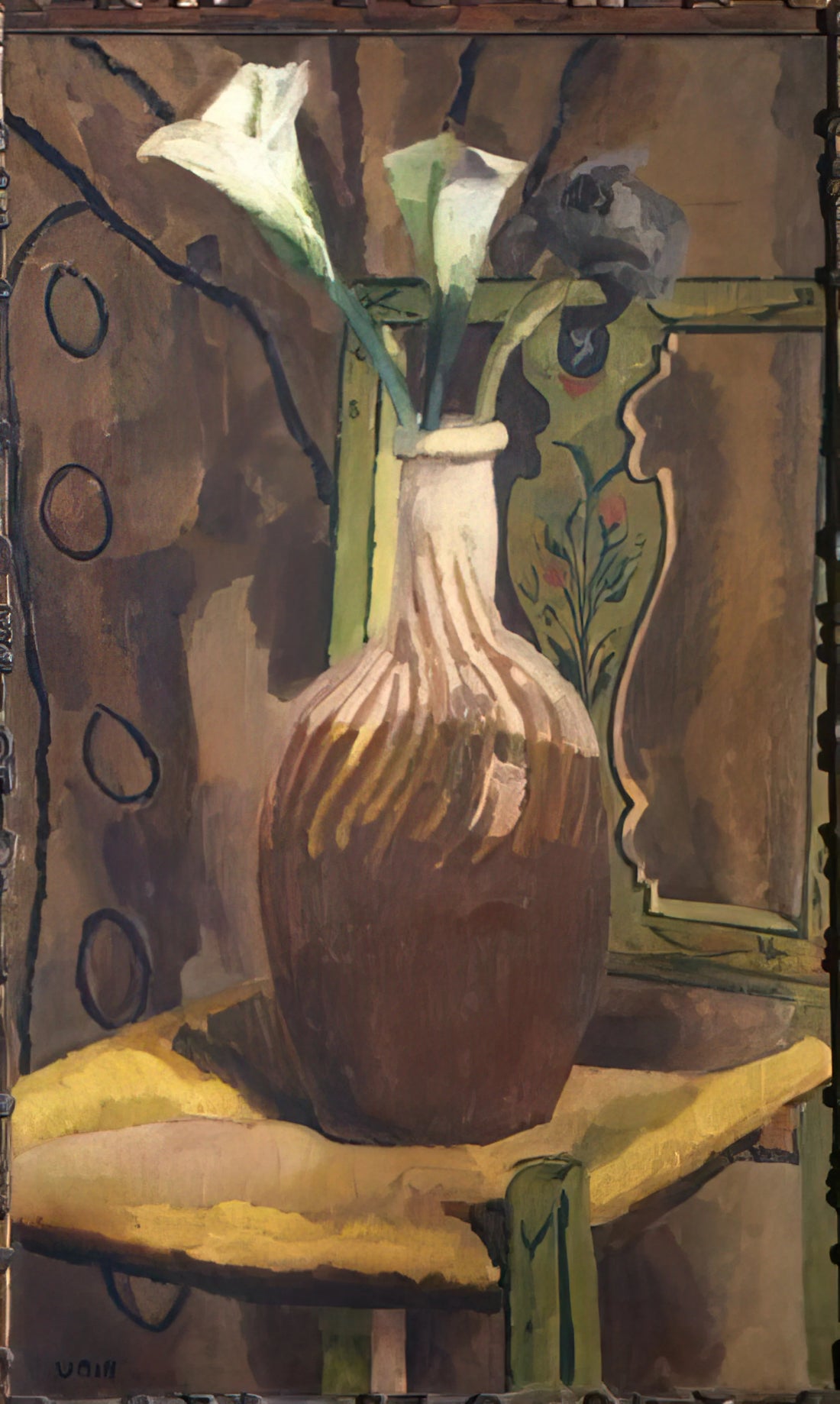 Vanessa Bell Paintings: The Unsung Modernist of Bloomsbury - ARUM LILIES 1919 by Vanessa Bell
