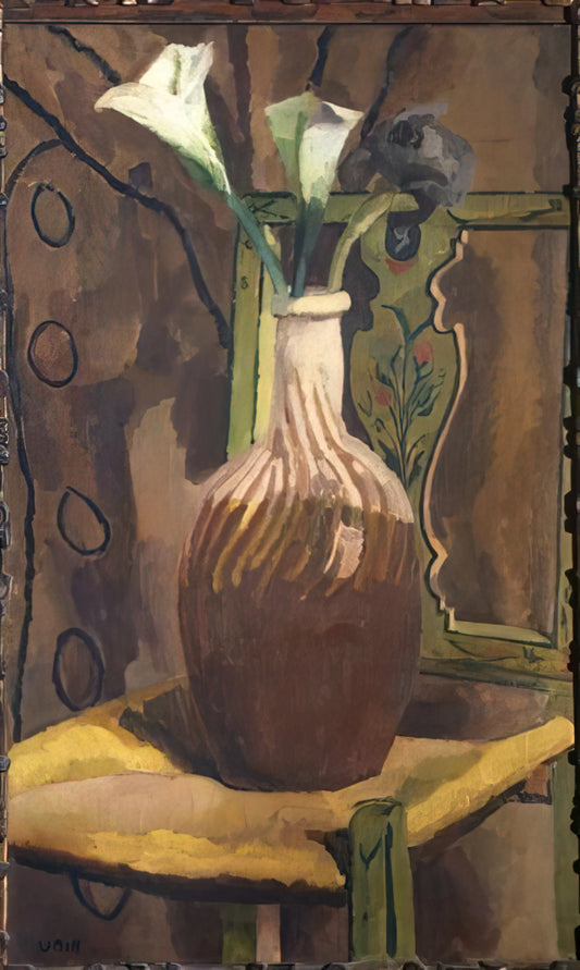Vanessa Bell Paintings: The Unsung Modernist of Bloomsbury - ARUM LILIES 1919 by Vanessa Bell