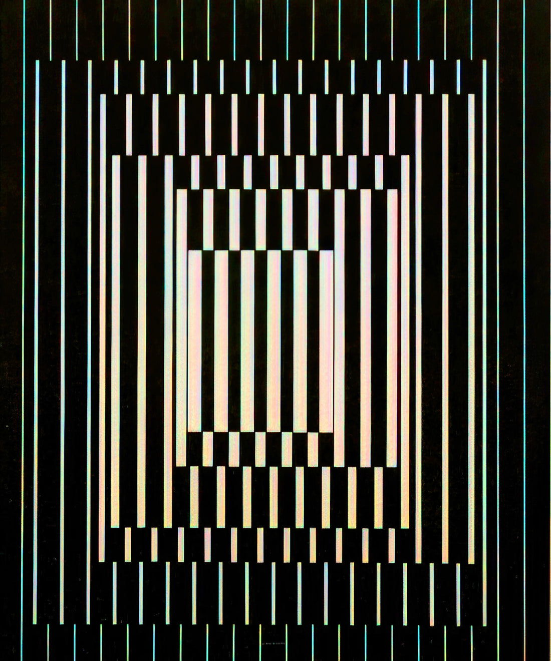 Victor Vasarely: The Father of Op Art and His Enduring Visual Legacy - Bora III - 1964 by Victor Vasarely