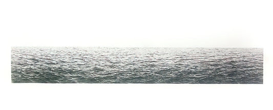 Vija Celmins Acrylic Print: The Art of Precision and Cosmic Contemplation - UNTITLED OCEAN 1972 by Vija Celmins