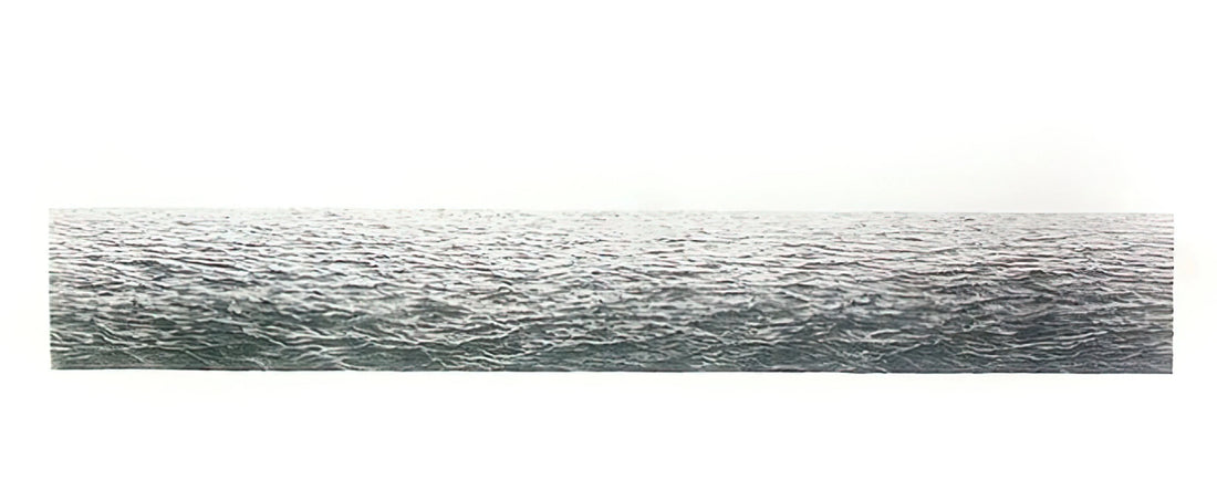 Vija Celmins Stars: The Cosmic Precision of a Contemporary Master - UNTITLED OCEAN 1972 by Vija Celmins
