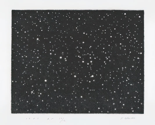 Vija Celmins: The Meditative Precision of Cosmic and Oceanic Art - MOUNT HOLYOKE 1987 by Vija Celmins