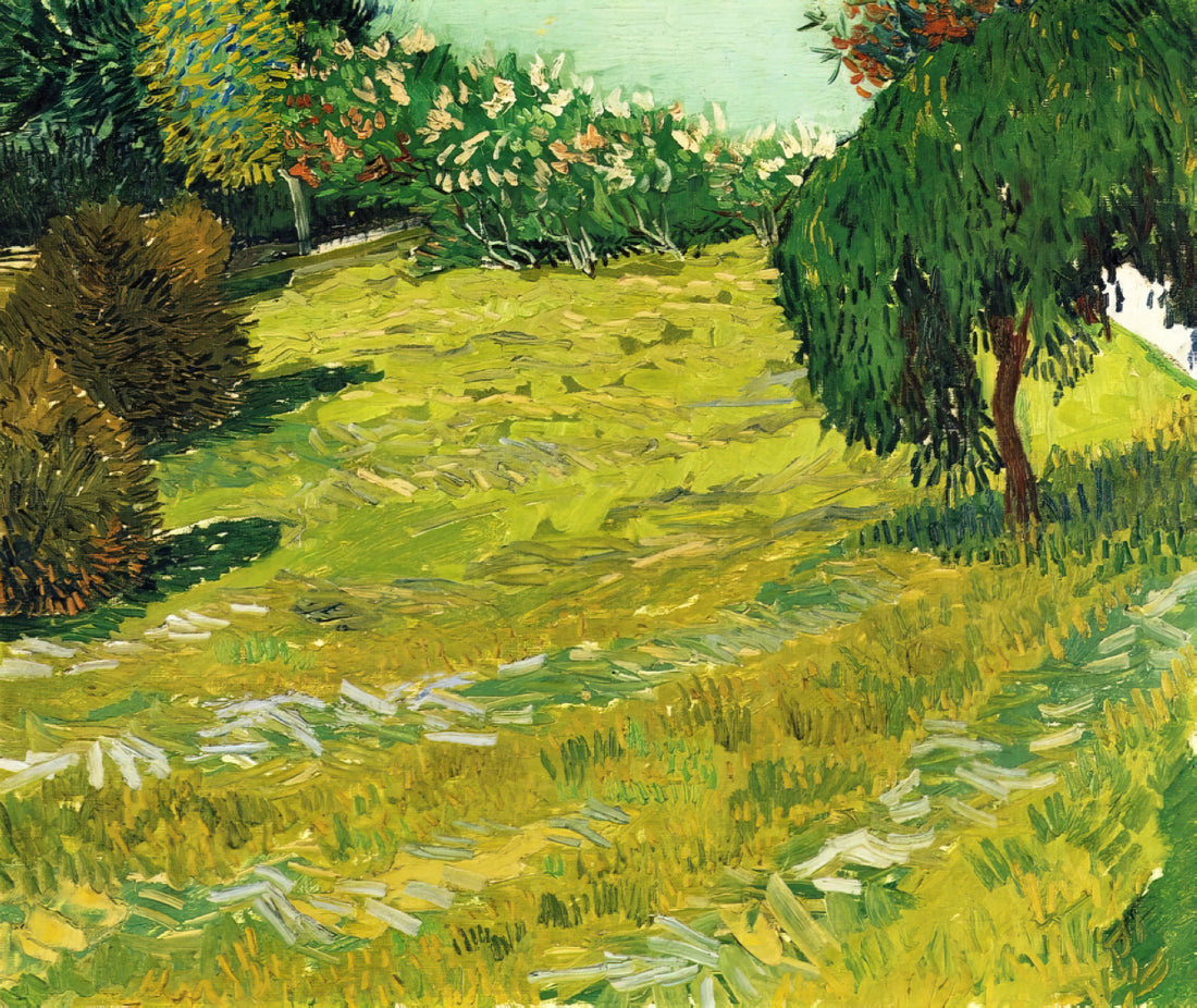 Vincent van Gogh Art Prints for Sale: A Curator's Guide to Authentic Museum-Quality Reproductions - Garden with Weeping Willow by Vincent van Gogh