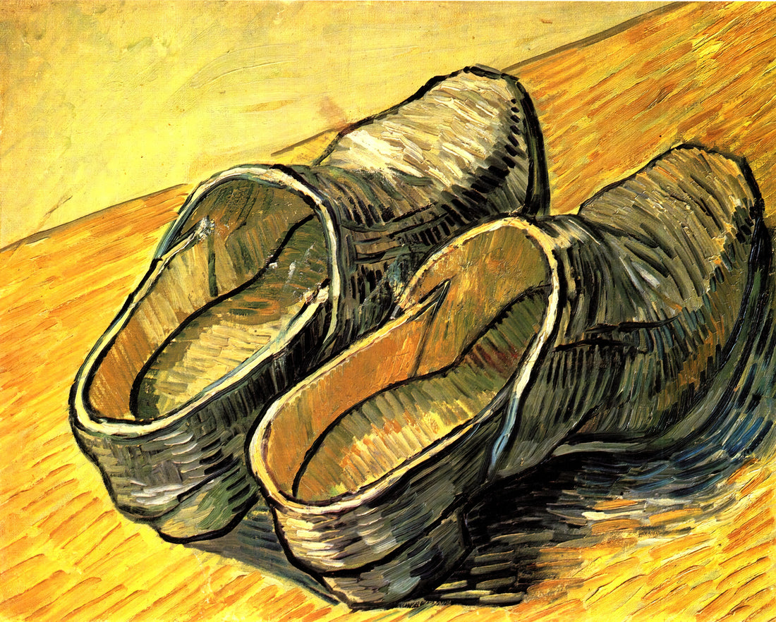 Vincent van Gogh Best Paintings: A Curated Guide to His Masterpieces - A Pair of Leather Clogs by Vincent van Gogh