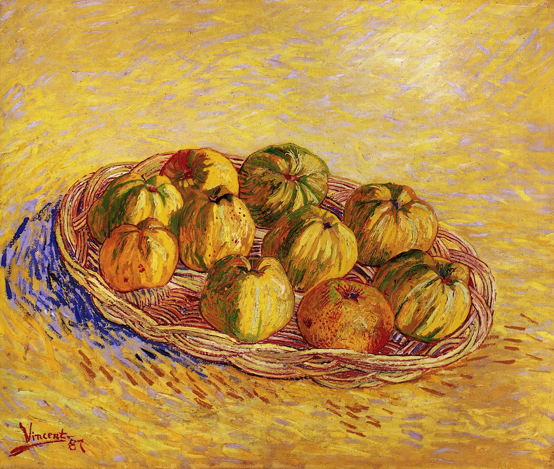 Vincent van Gogh Gallery: A Curated Journey Through the Artist's Vision and Legacy - Still Life with Basket of Apples by Vincent van Gogh
