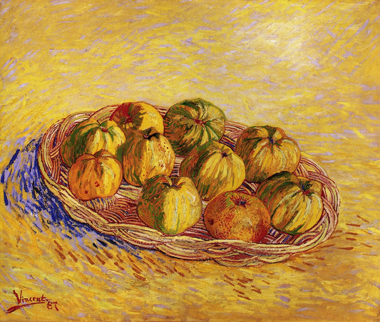 Vincent van Gogh Gallery: A Curated Journey Through the Artist's Vision and Legacy - Still Life with Basket of Apples by Vincent van Gogh