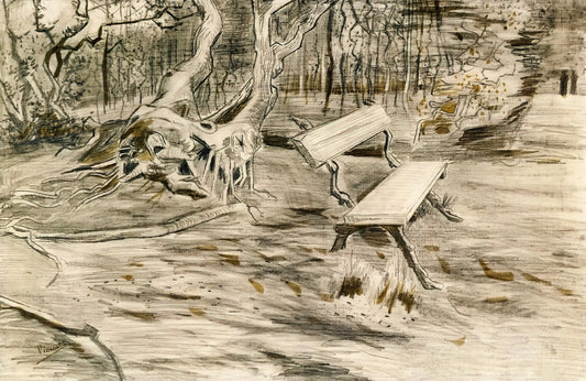 Vincent van Gogh (1853–1890): The Tormented Genius Who Redefined Modern Art - The Bench by Vincent van Gogh