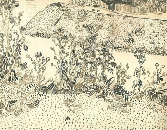 Vincent van Gogh: The Tormented Genius Who Transformed Modern Art - Thistles Along the Roadside by Vincent van Gogh