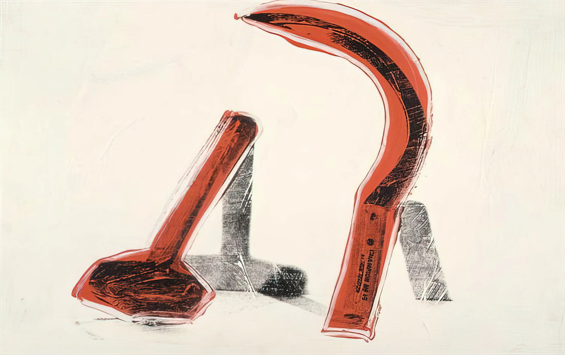 Warhol Nixon Poster: The Political Pop Art Masterpiece That Defined an Era - Hammer and Sickle by Andy Warhol