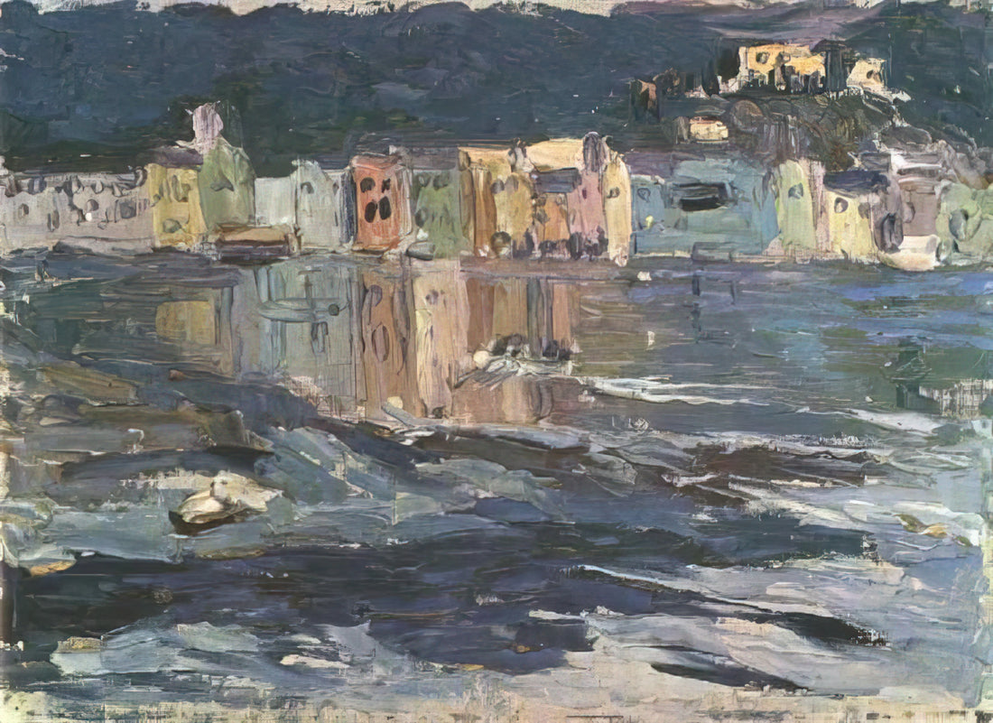 Wassily Kandinsky Poster: A Gateway to Abstract Expressionism - SANTA MARGUERITE 1906 by Wassily Kandinsky