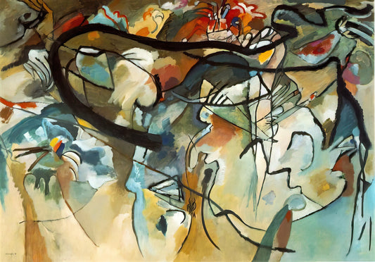 Wassily Kandinsky: The Pioneer of Abstract Art and His Enduring Legacy - COMPOSITION V 1911 by Wassily Kandinsky