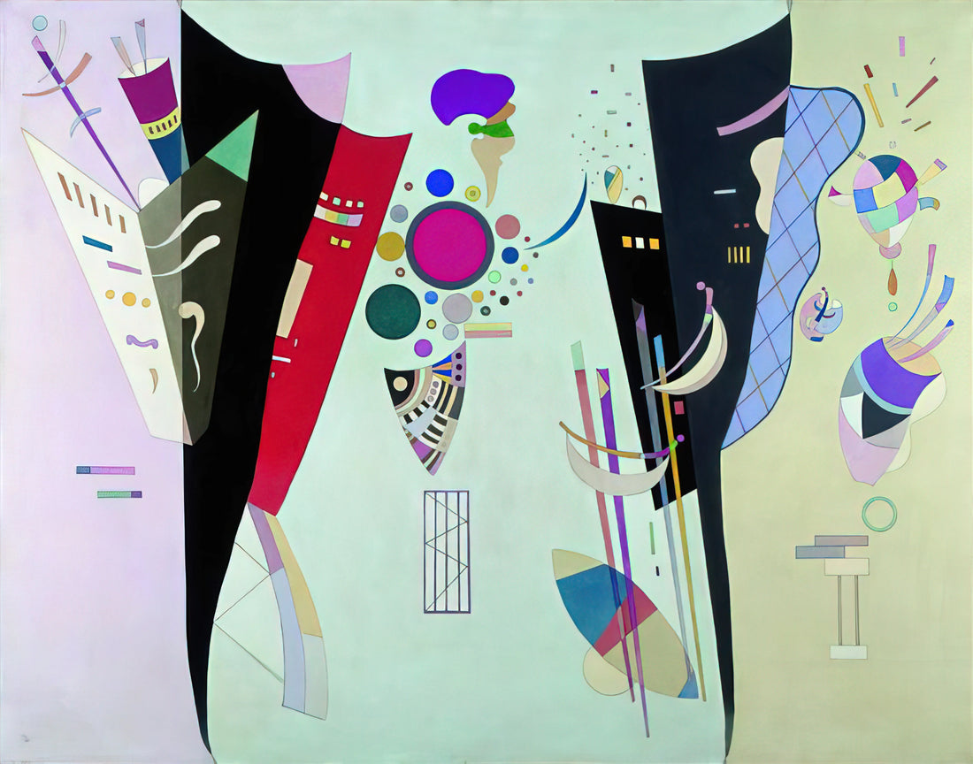 Wassily Kandinsky's Most Famous Painting: A Deep Dive into Composition VIII - RECIPROCAL ACCORDS 1942 by Wassily Kandinsky