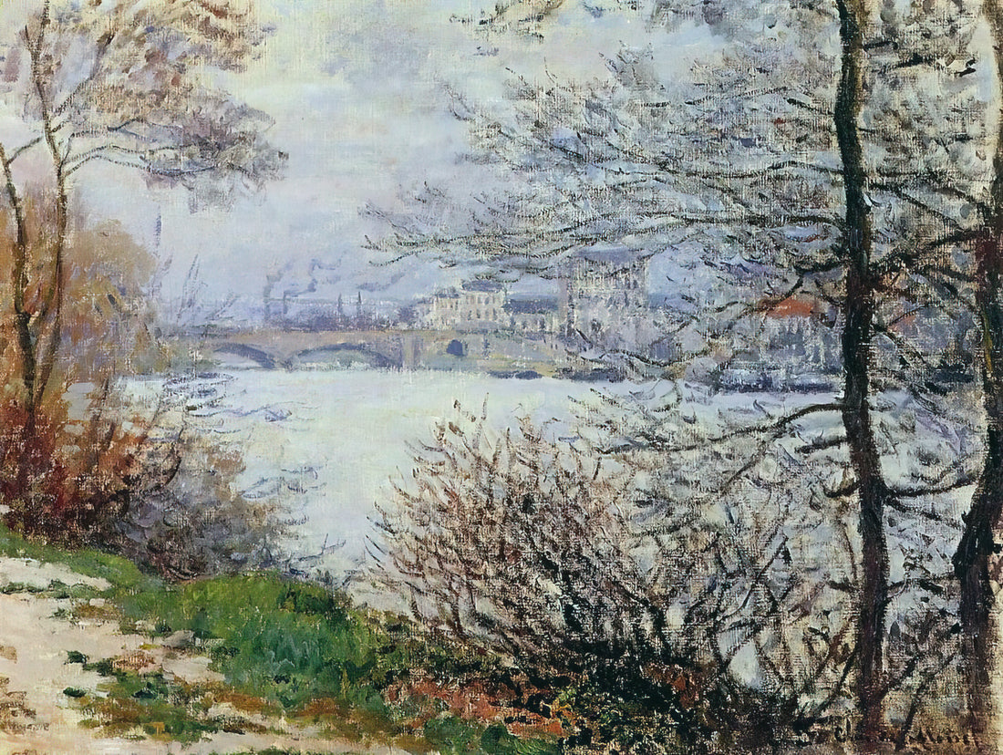 Water Monet: How Claude Monet's Aquatic Obsession Redefined Art - The Banks of the Seine, Ile de la Grande-Jatte by claude monet