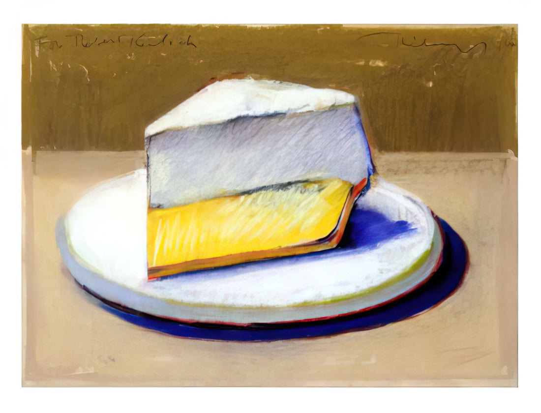 Wayne Thiebaud Lithograph: A Collector's Guide to the Artist's Printmaking Legacy - Lemon Meringue Pie - 1964 by Wayne Thiebaud