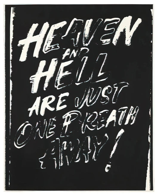 When Pop Met Surreal: The Unlikely Friendship of Andy Warhol and Salvador Dalí - Heaven and Hell Are Just One Breath Away! by Andy Warhol