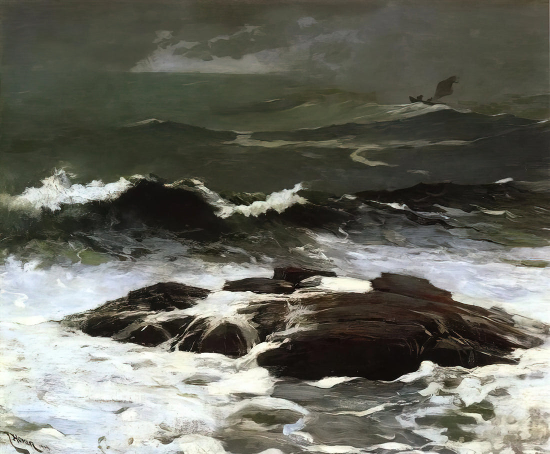 Winslow Homer Prints: A Collector's Guide to America's Master of Realism - SUMMER SQUALL 1904 by Winslow Homer
