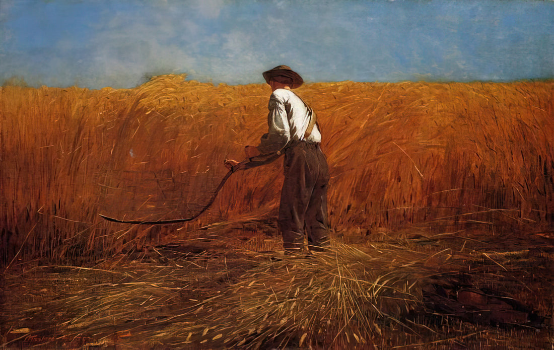Winslow Homer Watercolor Prints: The Master of American Realism in Liquid Light - THE VETERAN IN A NEW FIELD by Winslow Homer