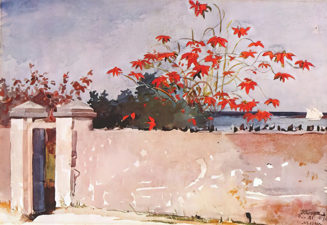 Winslow Homer at the Met: A Masterful Journey Through America's Artistic Legacy - A WALL NASSAU by Winslow Homer