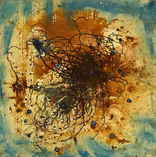 Wols Composition: The Chaotic Poetry of Post-War Abstraction - It's All Over - The City - 1947 by Wols