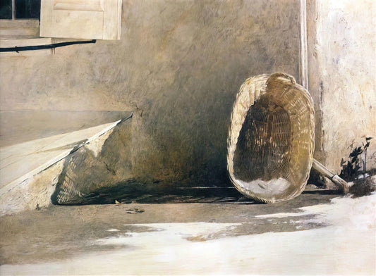 Wyeth Paintings of Christina Olson: An Enduring Portrait of Resilience and Isolation - MONDAY MORNING by Andrew Wyeth