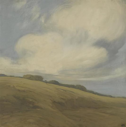 Xavier Martinez Prints: A Collector's Guide to the California Tonalist's Atmospheric Art - Clouds over a California hillside - Tonalism by Xavier Martinez