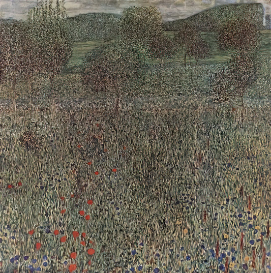 Zara Gustav Klimt: The Intersection of Fashion and Art Nouveau - BLOOMING FIELD by Gustav Klimt