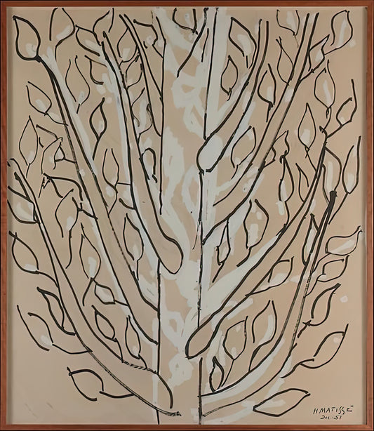 What Does Agnes Martin’s *The Tree* Reveal About Her Minimalist Vision?