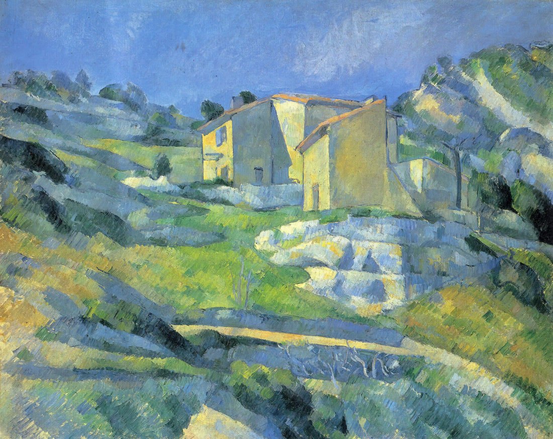 Was ist der einzigartige Stil von Cézannes Mont Sainte-Victoire-Gemälden?