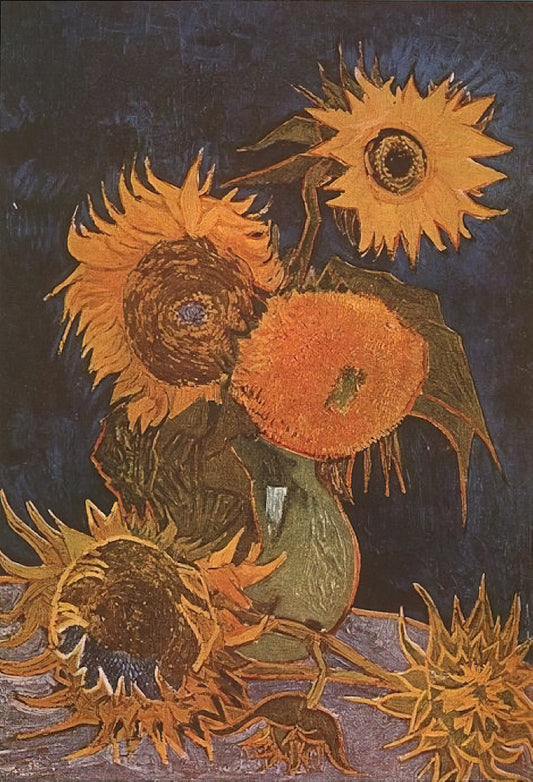 Was macht die zwölf Sonnenblumen von Vincent van Gogh so besonders?