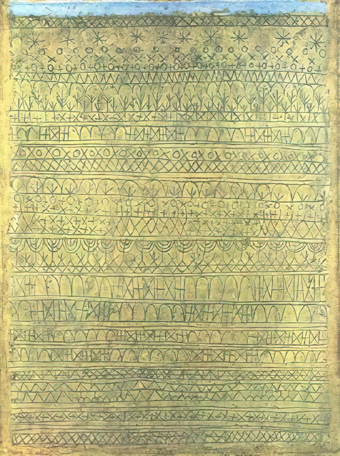Was macht Paul Klees Farbtafel zu einem Meisterwerk der modernen Kunst?