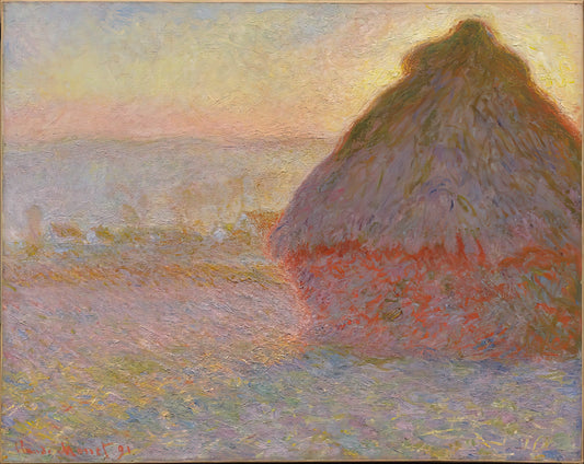 What Is a Grainstack Sunset? Exploring Monet’s Iconic Haystacks at Dusk