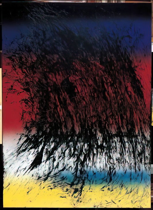 Was macht Hans Hartungs "Untitled" zu einem Meisterwerk der abstrakten Kunst?