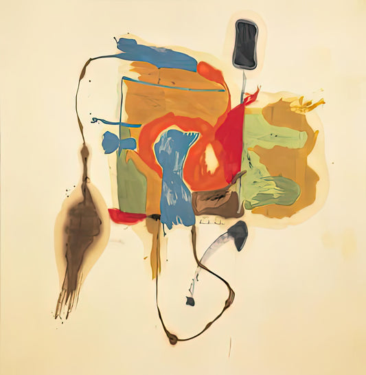 What Is Helen Frankenthaler’s 'Blue Form in a Scene' and Why It Captivates Collectors?