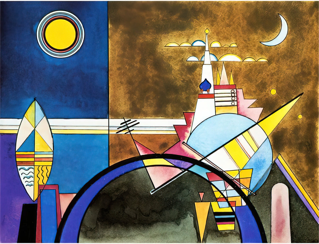 Was macht Kandinskys Himmelblau so besonders in der modernen Kunst?