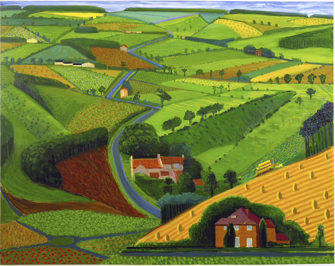 Was macht die Gemäldegalerie von David Hockney so besonders?
