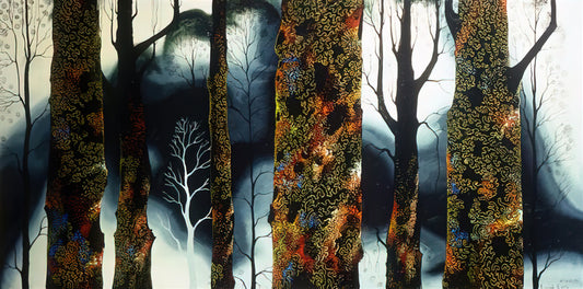 What Makes Eyvin Earle’s Trees So Iconic in Mid-Century Art?