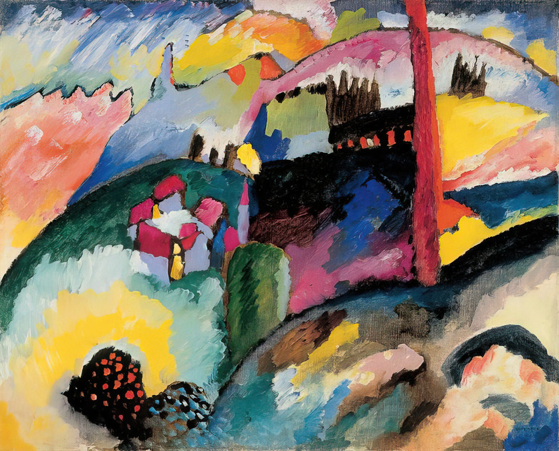 Was macht Kandinskys Kunstwerke von 1914 so besonders?