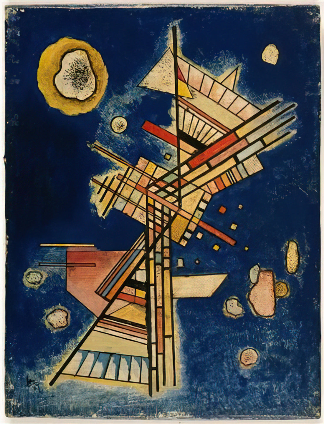 Was macht Kandinskys "Klänge" zu einem Meisterwerk der abstrakten Kunst?