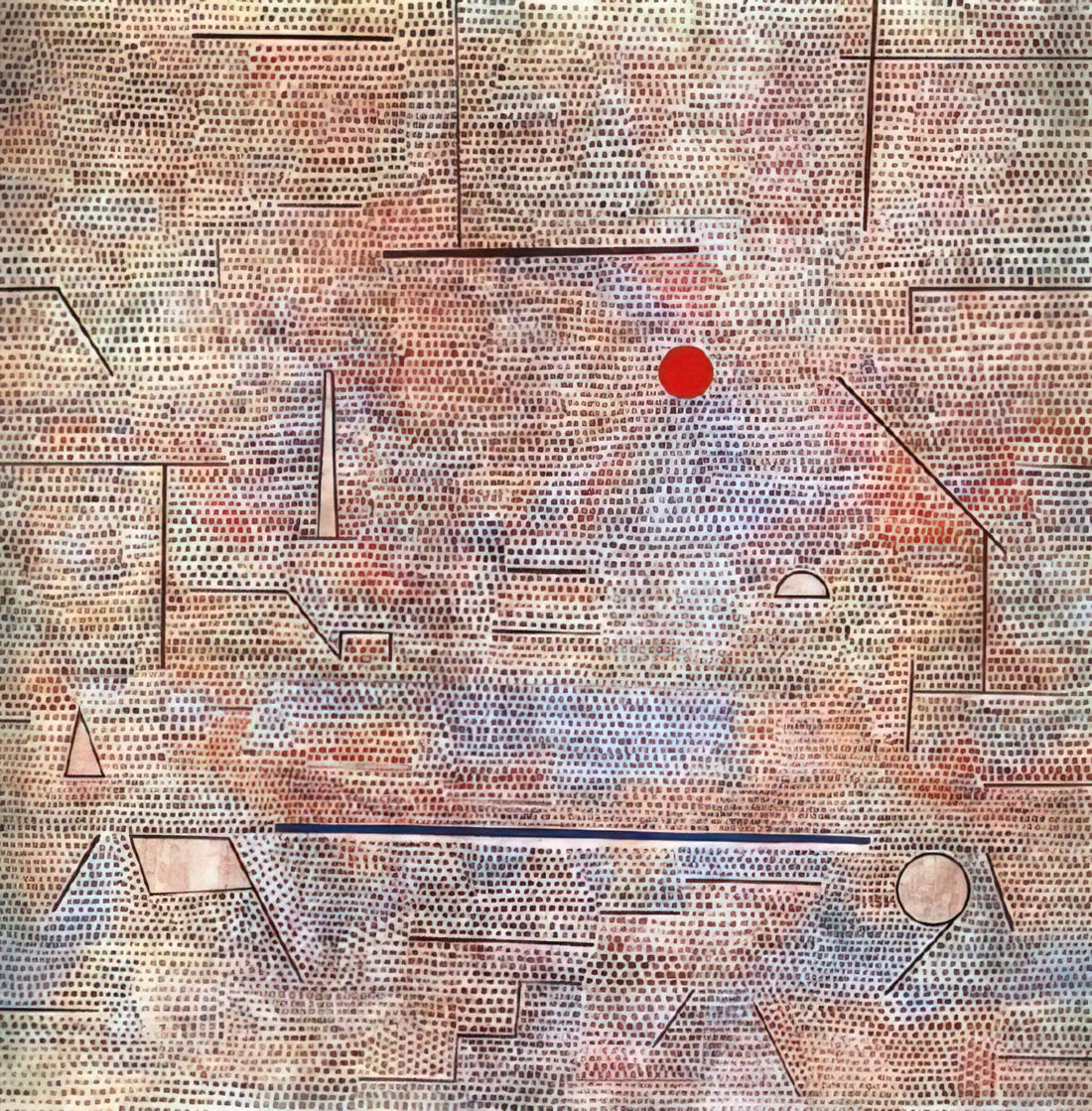 Was macht Paul Klees "Rosengarten" zu einem Meisterwerk der modernen Kunst?