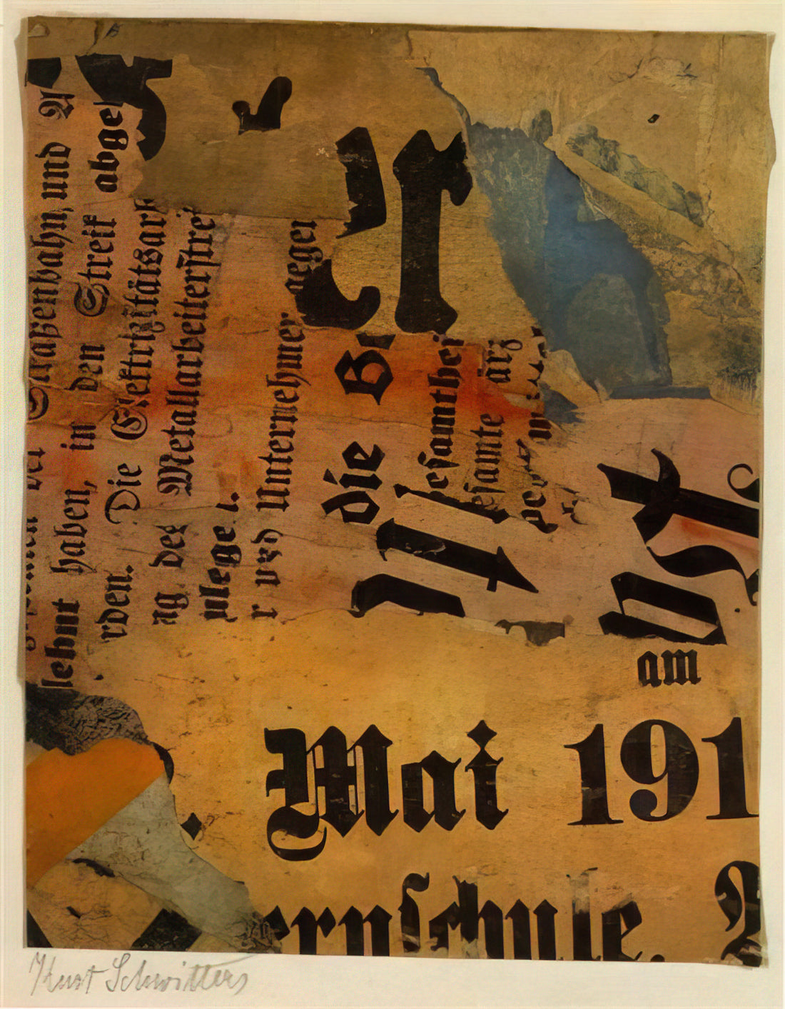 Wer war Kurt Schwitters und wie hat er das Bauhaus beeinflusst?