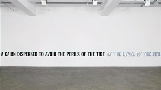 Was macht Lawrence Weiner Kunstdrucke so besonders in der modernen Kunst?