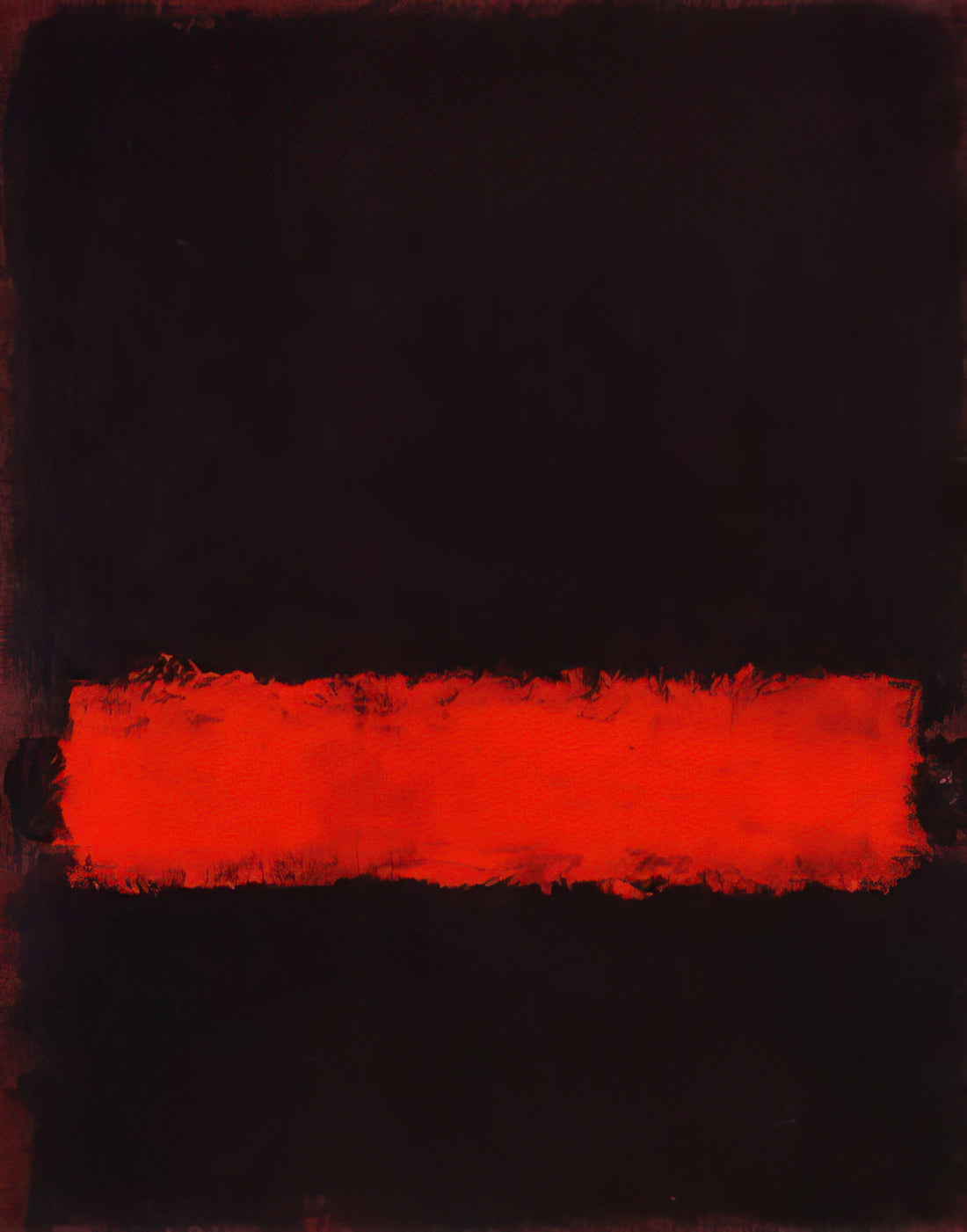 What Does Mark Rothko’s Light Red Over Black Reveal About His Luminous Mastery?