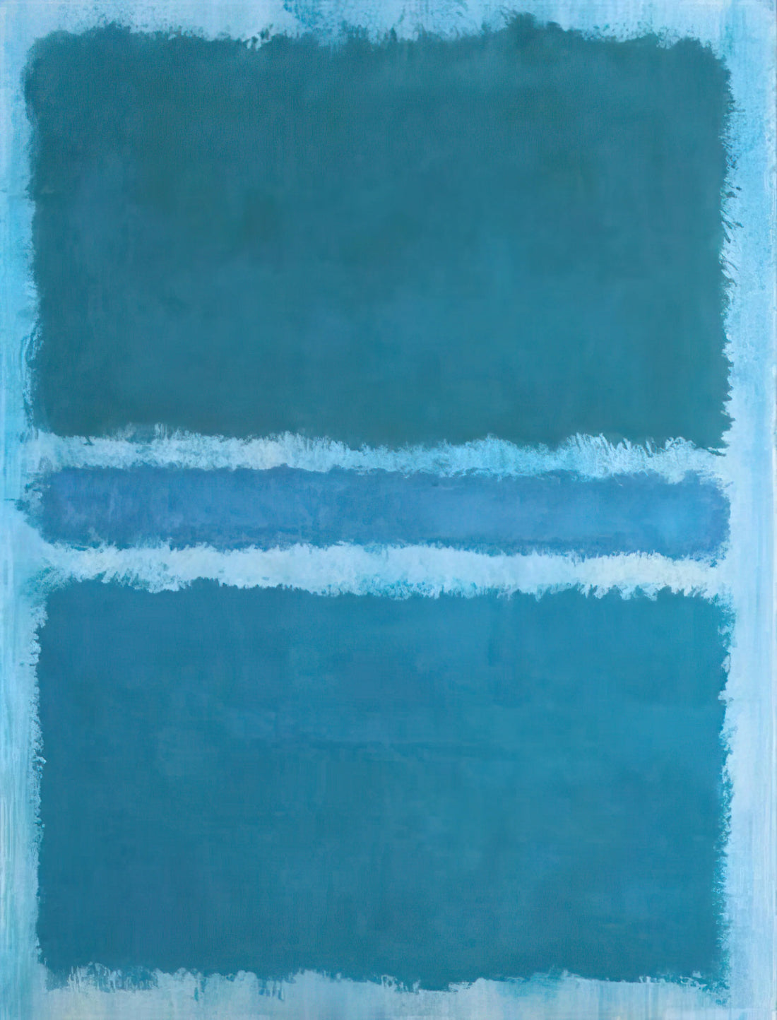 What Does Mark Rothko’s Yellow and Blue Painting Reveal About His Color Language?