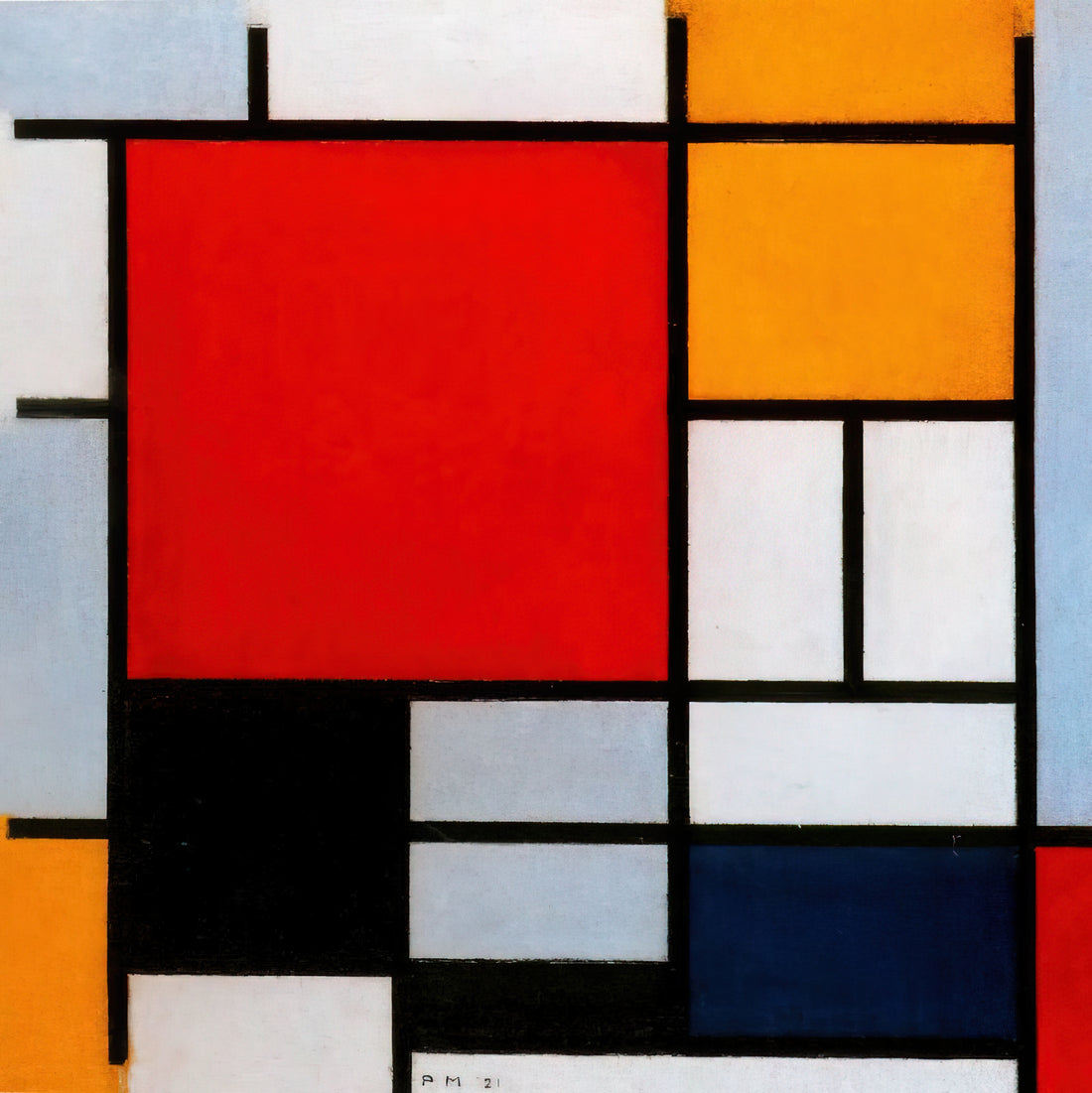 Wie kann man Piet Mondrians Kunststil im Unterricht vermitteln?