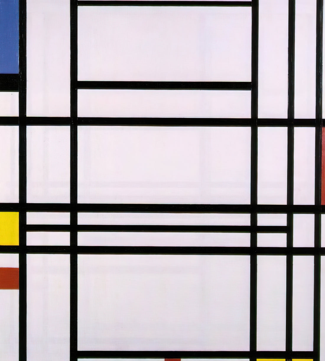 Warum ist Piet Mondrians Komposition mit Rot, Gelb und Blau so bedeutend?
